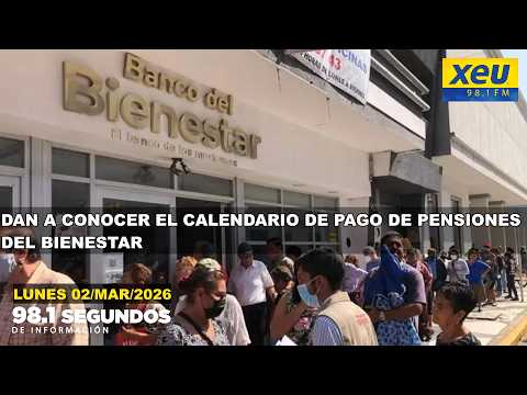 Dan a conocer el calendario de pago de Pensiones del Bienestar