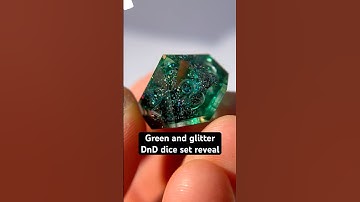 Make your party members green with envy with these dice