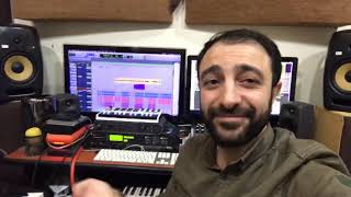 Cavid Cavadoğlu Isteyirem Görem Seni Aranjiman Çalishması Zamanı Studio Ccr