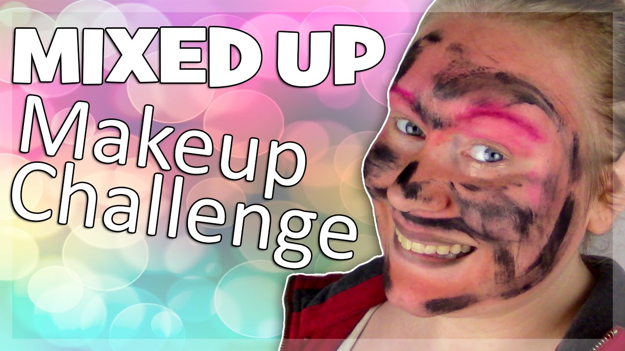 Mixed Up Makeup Challenge YouTube