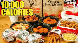 10000+ Calories of KFC | KFC Chicken Sandwiches Are...