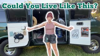 1999 Dodge Ram 3500 Wagon, Full Time Van Life Tour of a Modest Build // Vanboozled