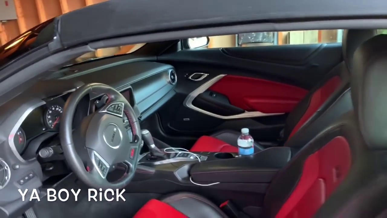 Ya Boy Rick’s 2018 Chevy Camaro 2SS Convertible Before Modifications & Car Wrap LOOK OVER