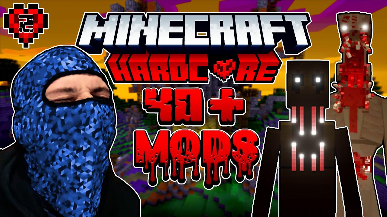 🔴LIVE - BEATING HARDCORE MODDED MINECRAFT PART 2⛏️ - YouTube