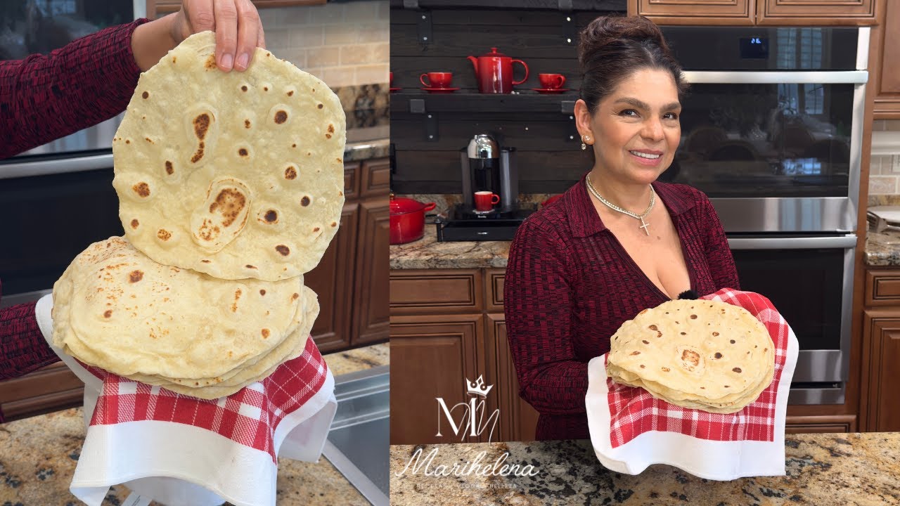 COMO HACER TORTILLAS DE HARINA!