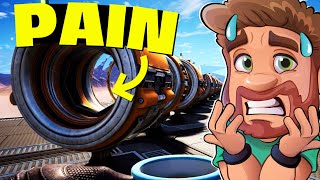 "Pro" Reacts to Lets Game it Out I Built a 600 Meter Human Cannon That Ends All Existence