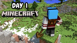 Saatnya Melanjutkan Pembangunan Base Pertama !!! - Minecraft