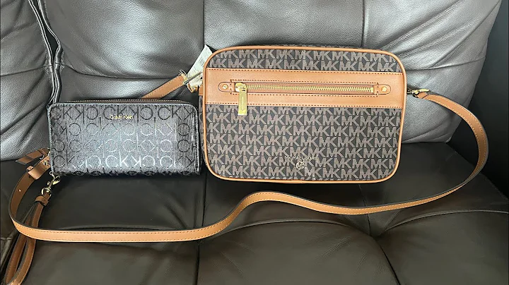 Signature Jet Set Charm Small East West Crossbody Unboxing Review #michaelkors #crossbody #macys