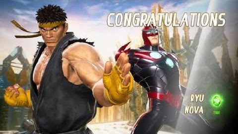 MARVEL VS. CAPCOM: INFINITE RYU AND NOVA