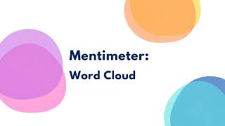 Mentimeter - Word Cloud