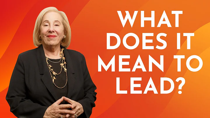 Harvard Professor Rosabeth Kanter On What It Means to Lead & How To Be an Effective Leader