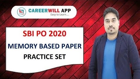 SBI PO PRELIMS | Memory Based Paper | English | Satyendra Sir