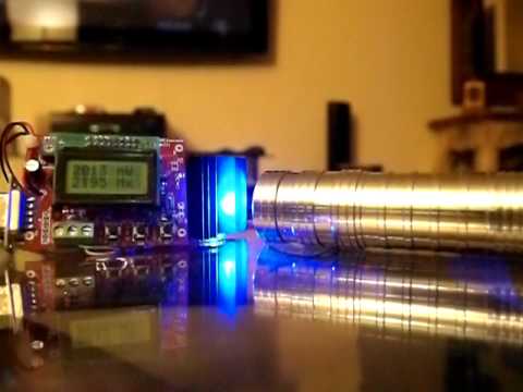 2.1W 445nm Ehgemus 26500 Alien Style Handheld Laser
