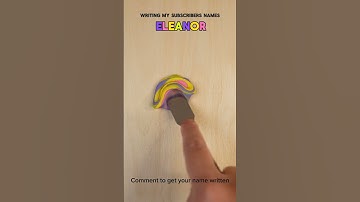 Writing the names of my subscribers - Part 4