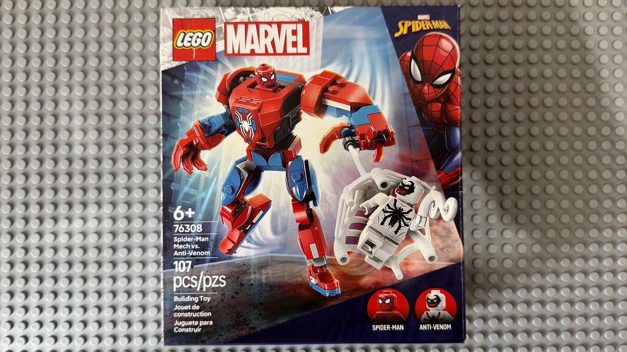 Lego Marvel Spiderman vs Antivenom 