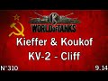 World of tanks  914  kv2  cliff 