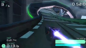 WipEout Pulse - Outpost 7 Time Trial (Black ver)