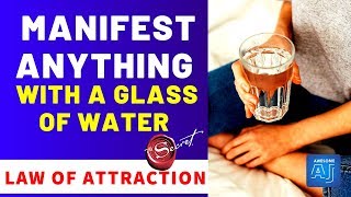 POWERFUL WATER TECHNIQUE ✅ Manifest Your Desires with a Glass of water (Law of Attraction)