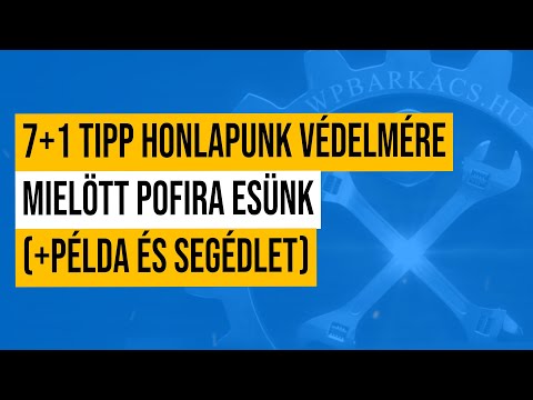 7+1 Tipp honlapunk védelmére mielőtt pofira esünk 💡