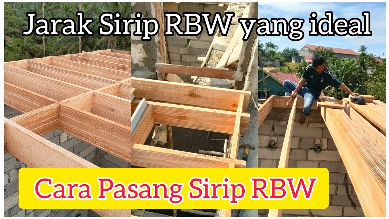 Cara pasang Sirip walet dan jarak ideal Antara Sirip