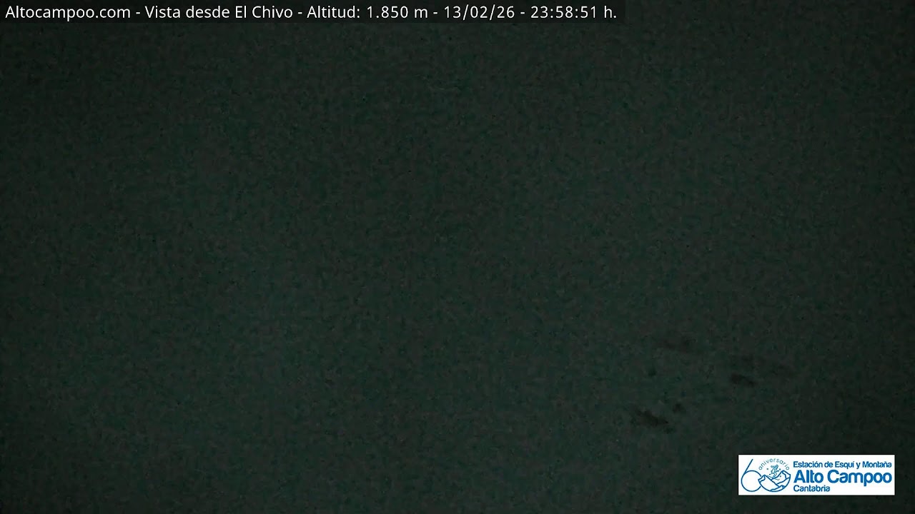 Webcam Alto Campoo (El Chivo) | Altitud: 1.850 m