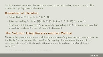 Understanding List Manipulation in Python: How to Move Items Without Losing Data