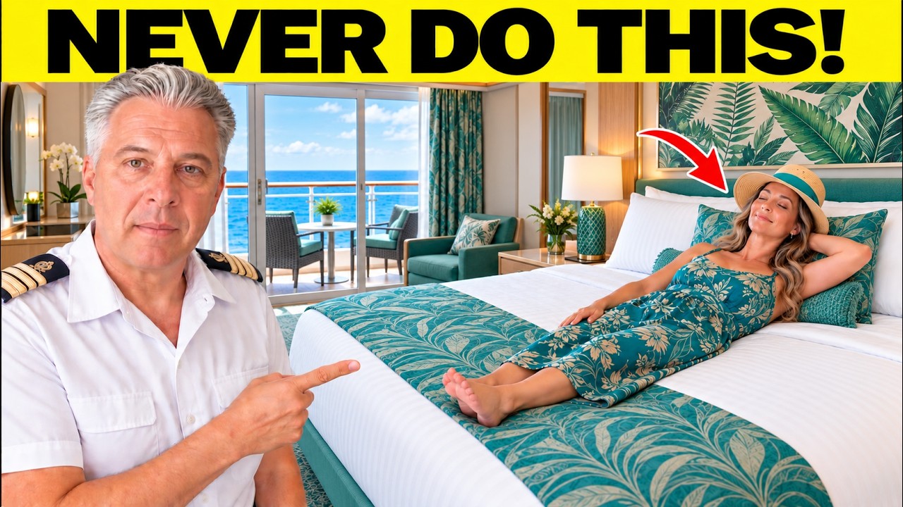 Former Cruise Director: 25 Things I Would NEVER Do in a Cruise Cabin