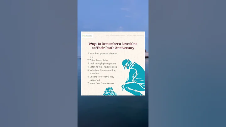 Ways to Remember a Loved One on Their Death Anniversary 😢