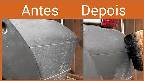 Como tirar o esbranquiçado do plástico?