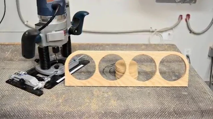 How to route small circles and arcs - CRB7 Universal Combination Router Jig