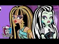 Monster High™ 💜 Frankie's First Sleepover! 💜 Cartoons for Kids
