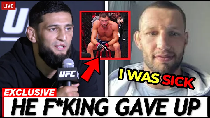 Reinier De Ridder’s FIRST REACTION to UFC Vancouver DEVASTATING Loss! Khamzat Chimaev DESTROYS Him!