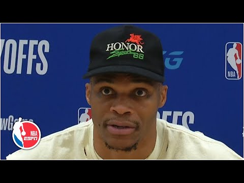 Russell Westbrook addresses shouting match with Rajon Rondo's brother | 2020 NBA Playoffs