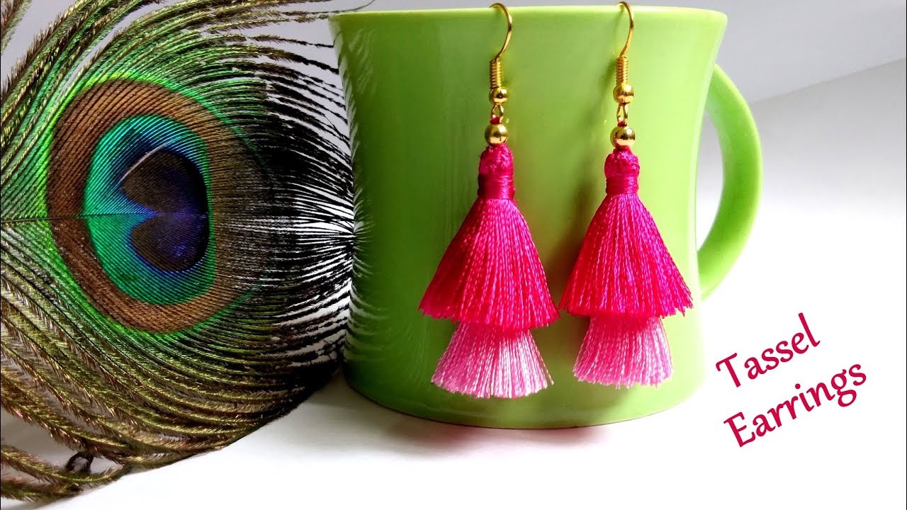 Make Layered Tassels (DIY) for Earrings & More Crafts