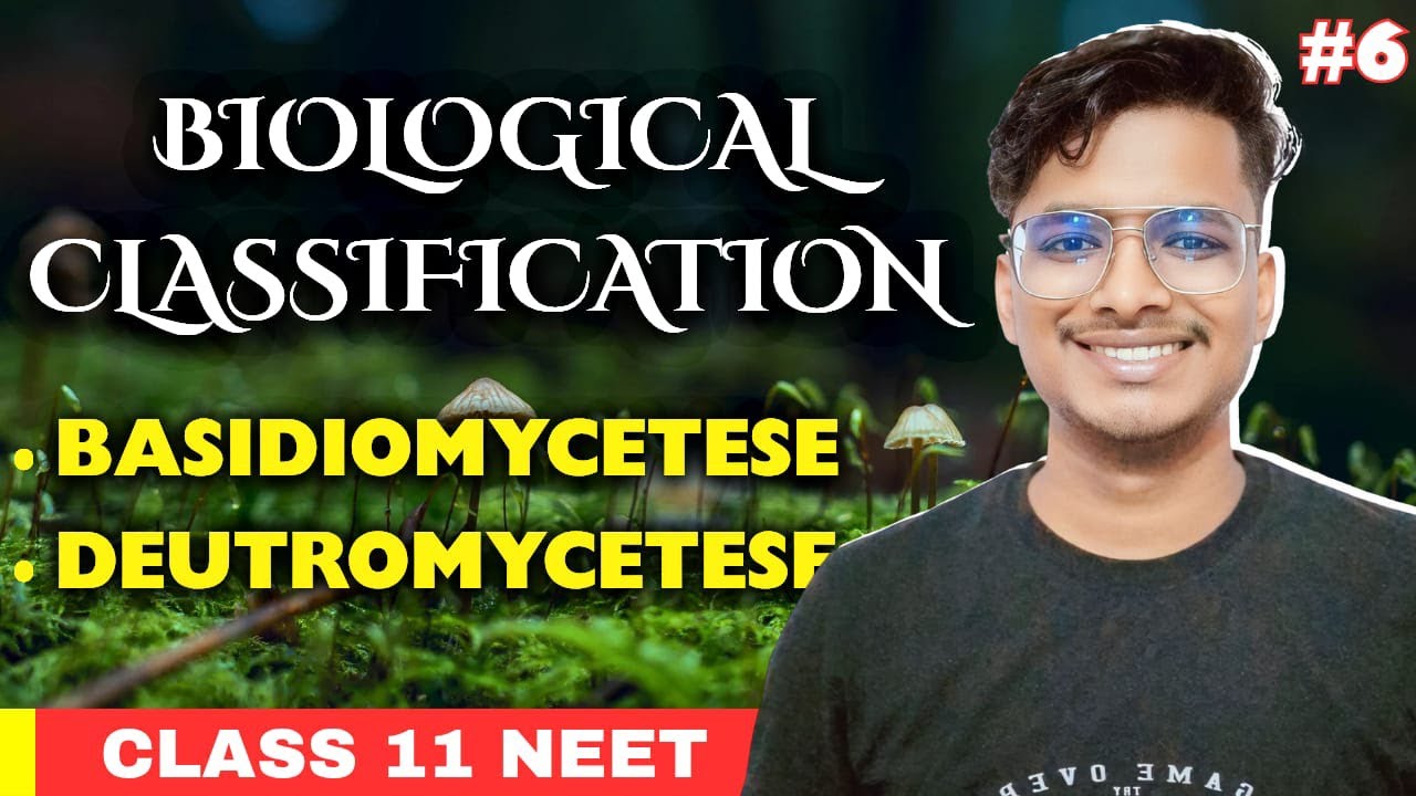 Biological Classification | Lecture 06: Kingdom Fungi Explained - PrepXpert