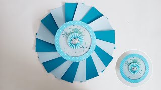 Circular Explosion Box For Beginners | How to make Circular Explosion Box  | #rapturegifts