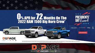 President's Day 2022 Sales Event | Dupage Chrysler Dodge Jeep Ram