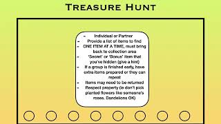 Physed Games - The Great Outdoor Treasure Hunt