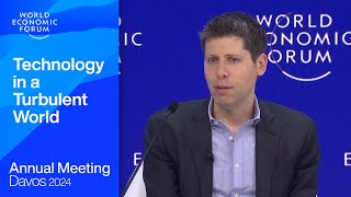 Technology in a Turbulent World | Davos 2024 | World Economic Forum