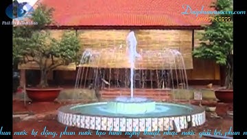 Đài phun nước nhà vườn, phun nước nghệ thuật biệt thự nhà vườn