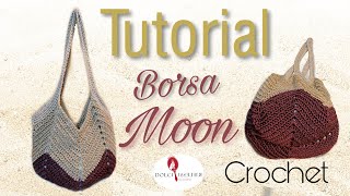 Tutorial borsa Moon uncinetto - granny square