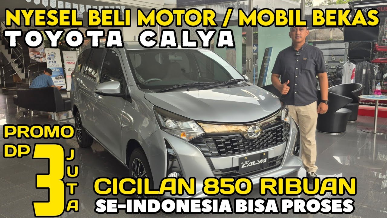 NYESEL KREDIT MOTOR BARU ‼️ TOYOTA CALYA 2025 TERBARU MOBIL MURAH CICILAN 1 JUTAAN KURANG