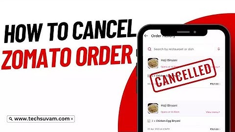 How to cancel zomato order 2025 easy | zomato order kaise cancel kare