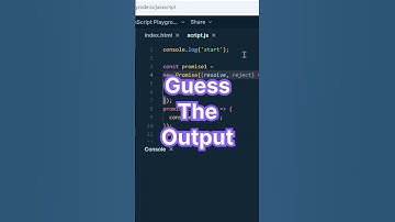 Guess the output of this Javascript code #shorts #ytshorts