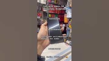 Infinix zero 30 5g original display price | infinix zero 30 touch change | infinix zero 30 repair