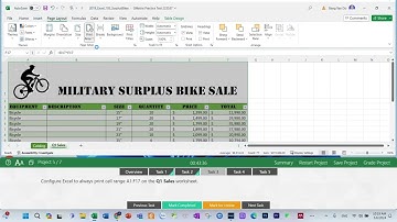 Làm Excel Associate 2019 Practice Exam 1 dưới 10 phút