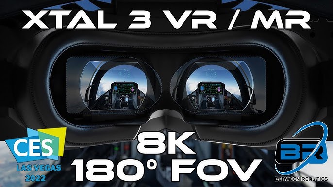 VRgineers presenta XTAL 3 el visor profesional para simuladores de