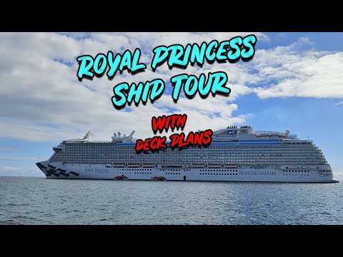Royal Princess ship tour including deck plans 2024 Video Thumbnail
