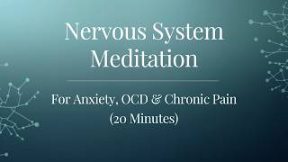 20 Minute Nervous System Reset for Anxiety, OCD and Chronic Pain (Guided Meditation)
