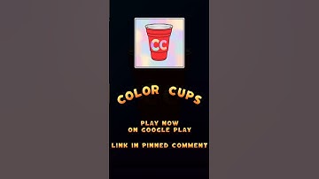 Color Cups - Matching Cups Game Update 1.0.1 Changes